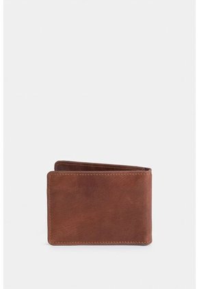 Porta Billetes Lunar 2.0 De Cuero Para Hombre Casual Porta Billetes Lunar 2.0 De Cuero Para Hombre Casual Miel VÉLEZ