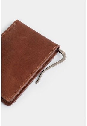 Porta Billetes Lunar 2.0 De Cuero Para Hombre Casual Porta Billetes Lunar 2.0 De Cuero Para Hombre Casual Miel VÉLEZ