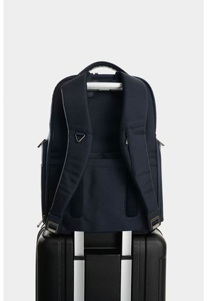 Morral Security De Lona Para Hombre Detalles En Cuero Morral Security De Lona Para Hombre Detalles En Cuero Azul Oscuro VÉLEZ