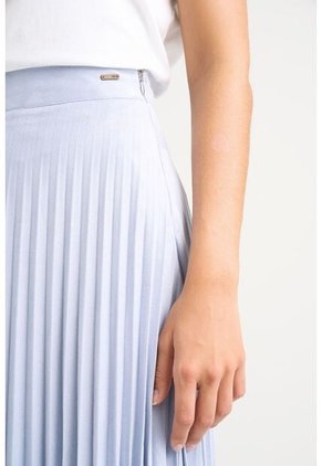 Falda Plisada Alma Para Mujer Tejido De Punto Falda Plisada Alma Para Mujer Tejido De Punto Azul Claro 06 Vélez