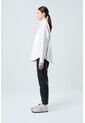 Camisa Avellano Manga Larga Oversized Para Mujer Hombro Rodado Camisa Avellano Manga Larga Oversized Para Mujer Hombro Rodado Crema XXL VÉLEZ de Vélez