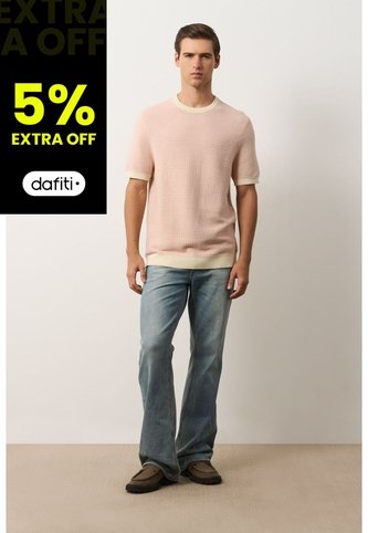 Camiseta Tejida Para Hombre Lascar Camiseta Tejida Para Hombre Lascar Rosado M VÉLEZ Vélez