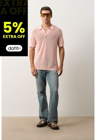 Polo Manga Corta Tejida Para Hombre Dunas Polo Manga Corta Tejida Para Hombre Dunas Rosado M VÉLEZ Vélez