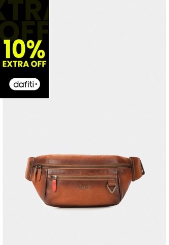 Riñonera Tivoli De Cuero Para Hombre Reata En Nylon Miel Riñonera Tivoli De Cuero Para Hombre Reata En Nylon Miel VÉLEZ Vélez