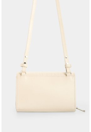 Manos Libres Mini En Cuero Para Mujer Abi Manos Libres Mini En Cuero Para Mujer Abi Crema VÉLEZ