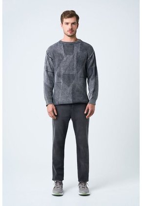 Jean Confort Alcor Para Hombre Semi Fitted Jean Confort Alcor Para Hombre Semi Fitted Gris 38 VÉLEZ