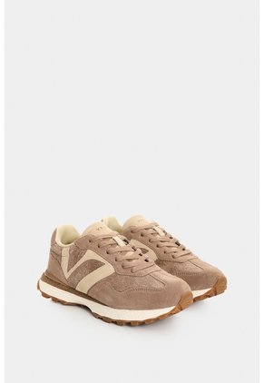 Tenis De Cuero Carnaza Para Mujer Sahara Tenis De Cuero Carnaza Para Mujer Sahara Tabaco 37 VÉLEZ