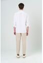 Camisa Manga Larga Para Hombre Cuello Nerú Camisa Manga Larga Para Hombre Cuello Nerú Blanco XXL VÉLEZ de Vélez