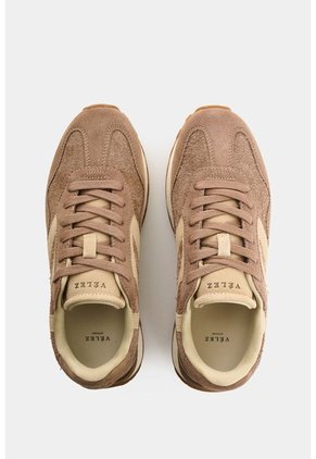 Tenis De Cuero Carnaza Para Mujer Sahara Tenis De Cuero Carnaza Para Mujer Sahara Tabaco 37 VÉLEZ