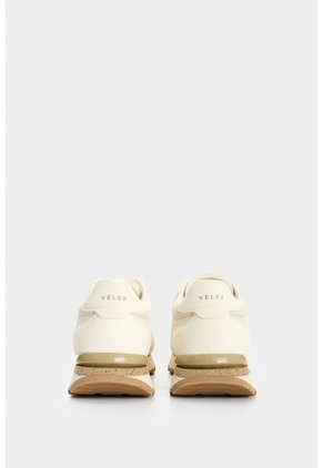 Tenis De Cuero Carnaza Para Mujer Sahara Tenis De Cuero Carnaza Para Mujer Sahara Blanco 38 VÉLEZ