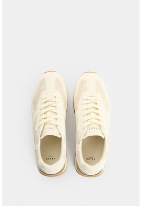 Tenis De Cuero Carnaza Para Mujer Sahara Tenis De Cuero Carnaza Para Mujer Sahara Blanco 38 VÉLEZ