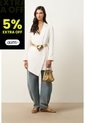 Vestido Blazer Para Mujer Linde Vestido Blazer Para Mujer Linde Crema M VÉLEZ de Vélez