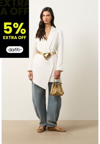 Vestido Blazer Para Mujer Linde Vestido Blazer Para Mujer Linde Crema M VÉLEZ Vélez