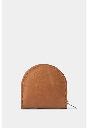 Monedero Florence De Cuero Para Mujer Craquelado Monedero Florence De Cuero Para Mujer Craquelado Miel VÉLEZ