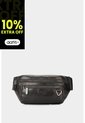 Riñonera Tivoli De Cuero Para Hombre Reata En Nylon Negro Riñonera Tivoli De Cuero Para Hombre Reata En Nylon Negro VÉLEZ de Vélez