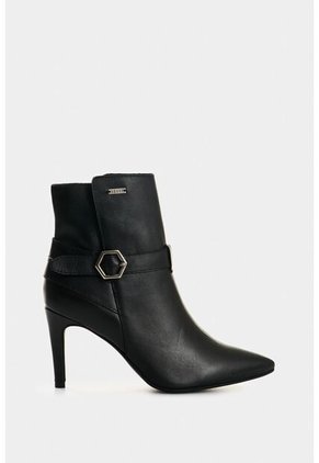 Botines Calix De Cuero Para Mujer Silueta Office Botines Calix De Cuero Para Mujer Silueta Office Negro 37 VÉLEZ