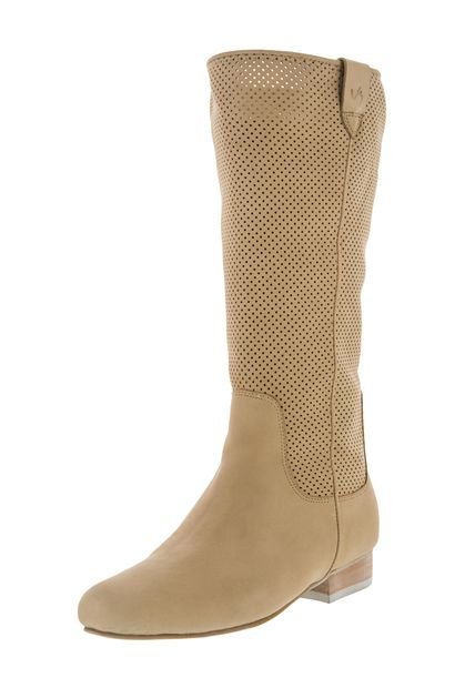 Bota Alta Beige Vélez
