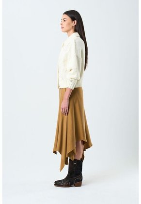 Cardigan Kalixto Tejido Para Mujer Bordado Cardigan Kalixto Tejido Para Mujer Bordado Crema XS VÉLEZ