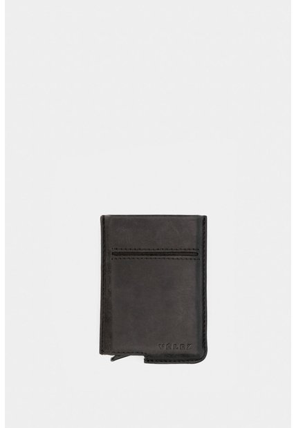 Porta Documentos De Cuero Miniwallet Porta Documentos De Cuero Miniwallet Negro VÉLEZ