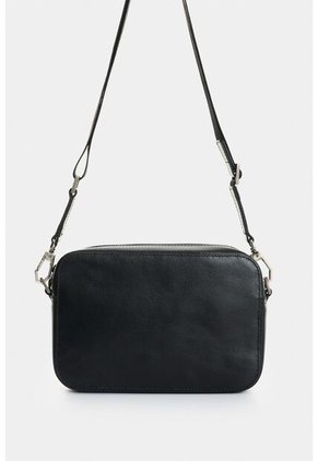 Bandolera De Cuero Con Detalle Tejido Para Hombre Kansas 2.0 Bandolera De Cuero Con Detalle Tejido Para Hombre Kansas 2.0 Negro VÉLEZ