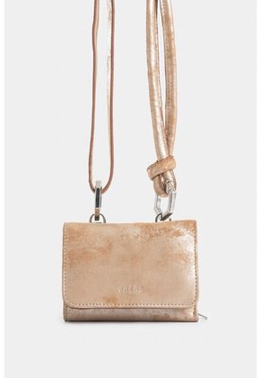 Billetera Alba De Cuero Para Mujer Cargadera Anudada Billetera Alba De Cuero Para Mujer Cargadera Anudada Verde Vélez