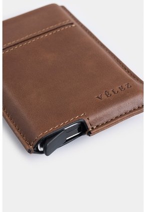 Porta Documentos De Cuero Miniwallet Porta Documentos De Cuero Miniwallet Cafe VÉLEZ