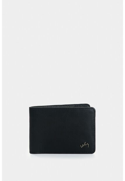 Billetera De Cuero Para Hombre Sienna Billetera De Cuero Para Hombre Sienna Negro VÉLEZ
