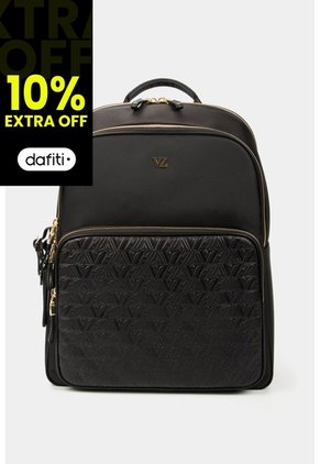 Morral Legacy De Nylon Monocromático Negro Morral Nylon Monocromático Negro VÉLEZ