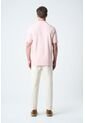 Polo Para Hombre Semi Fit Detalle Jacquard Polo Para Hombre Semi Fit Detalle Jacquard Rosado S VÉLEZ de Vélez