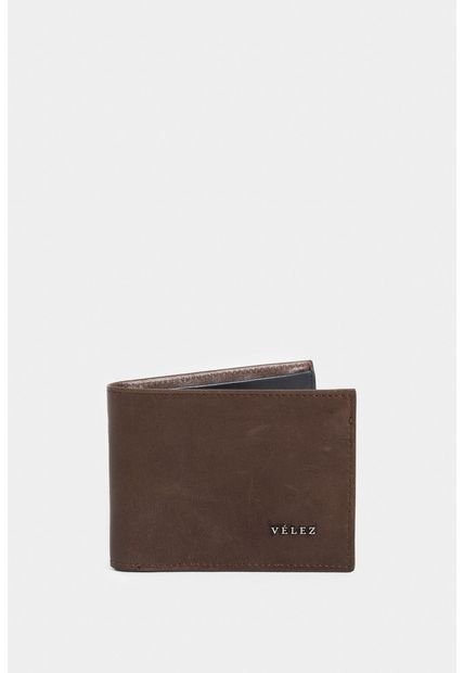 Billetera Ontario 2 De Cuero Para Hombre Acabado Espazolado Billetera Ontario 2 De Cuero Para Hombre Acabado Espazolado Cafe Vélez