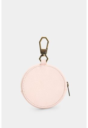 Monedero Baby De Cuero Para Mujer Versátil Monedero Baby De Cuero Para Mujer Versátil Rosado VÉLEZ
