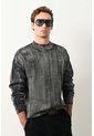 Sweater Oversized Tejido Para Hombre Nil Sweater Oversized Tejido Para Hombre Nil Negro S VÉLEZ de Vélez