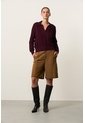 Polo Manga Larga Tejida Para Mujer Ambe Polo Manga Larga Tejida Para Mujer Ambe Vinotinto XS VÉLEZ de Vélez