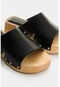 Sandalia Plataforma En Cuero Para Mujer Xinca Sandalia Plataforma En Cuero Para Mujer Xinca Negro 35 VÉLEZ de Vélez