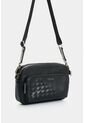 Bandolera De Cuero Con Detalle Tejido Para Hombre Kansas 2.0 Bandolera De Cuero Con Detalle Tejido Para Hombre Kansas 2.0 Negro VÉLEZ de Vélez