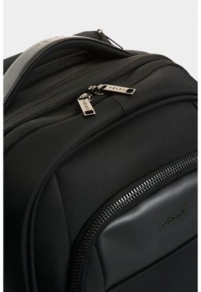 Morral Arezzo En Lona Para Hombre Detalle Cuero Morral Arezzo En Lona Para Hombre Detalle Cuero Negro VÉLEZ