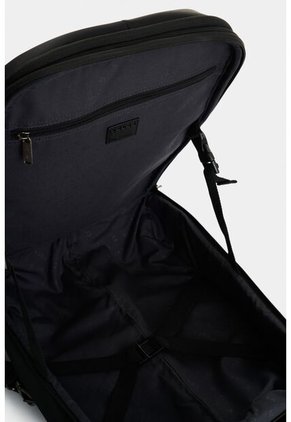 Morral Arezzo En Lona Para Hombre Detalle Cuero Morral Arezzo En Lona Para Hombre Detalle Cuero Negro VÉLEZ