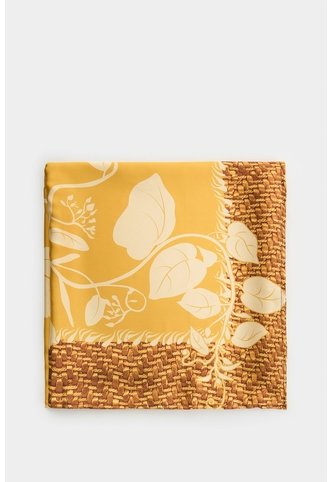 Pañuelo Grande En Tejido Plano Estampado Floral Para Mujer Kuza Pañuelo Grande En Tejido Plano Estampado Floral Para Mujer Kuza Amarillo Limon XS VÉLEZ Vélez