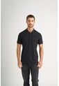 Polo Summer Para Hombre Semi Ajustada Polo Summer Para Hombre Semi Ajustada Negro L VÉLEZ de Vélez