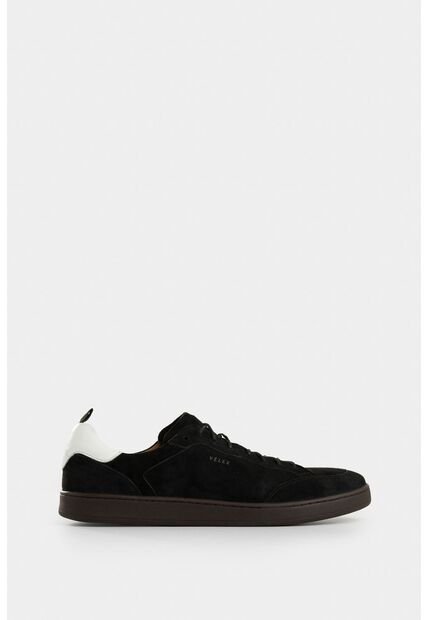 Tenis Flame De Cuero Gamuzado Para Hombre Casual Tenis Flame De Cuero Gamuzado Para Hombre Casual Negro 40 VÉLEZ
