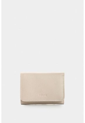 Billetera Pequeña De Cuero Para Mujer Multicolor Billetera Pequeña De Cuero Para Mujer Multicolor Blanco VÉLEZ