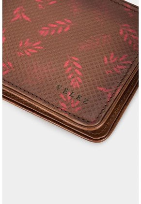 Billetera Jade De Cuero Para Hombre Estampada Y Grabada Billetera Jade De Cuero Para Hombre Estampada Y Grabada Cafe Vélez