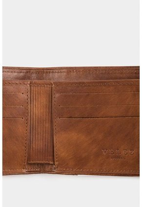 Billetera Jade De Cuero Para Hombre Estampada Y Grabada Billetera Jade De Cuero Para Hombre Estampada Y Grabada Cafe Vélez