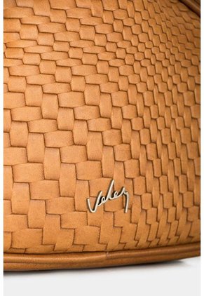 Manos Libres Loto De Cuero Para Mujer Grabado Placa Tejido