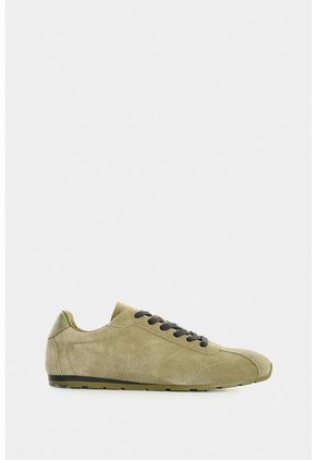 Tenis En Carnaza Para Hombre Savanna Tenis En Carnaza Para Hombre Savanna Verde Oliva 41 VÉLEZ