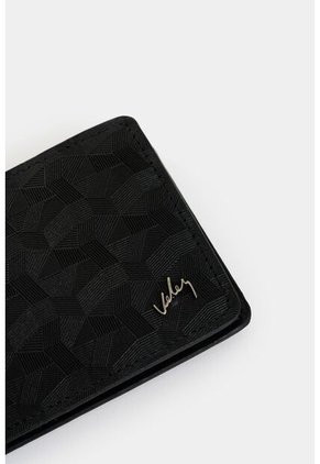 Billetera Jalisco De Cuero Para Hombre Placa óptica Billetera Jalisco De Cuero Para Hombre Placa óptica Negro VÉLEZ