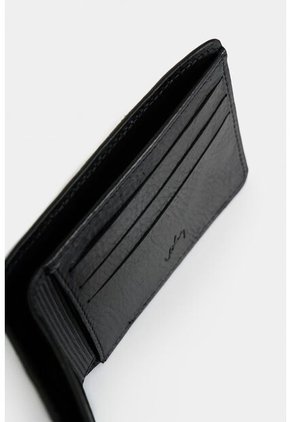 Billetera Jalisco De Cuero Para Hombre Placa óptica Billetera Jalisco De Cuero Para Hombre Placa óptica Negro VÉLEZ