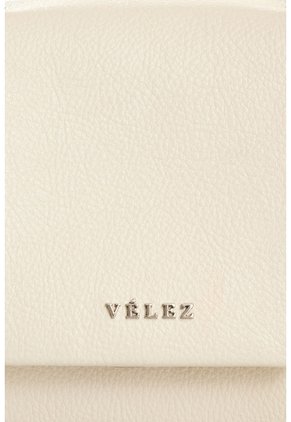 Manos Libres Mini Lili De Cuero Para Mujer Con Cadena Manos Libres Mini Lili De Cuero Para Mujer Con Cadena Blanco VÉLEZ