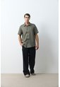 Camisa En Lino Manga Corta Siena Para Hombre Camisa En Lino Manga Corta Siena Para Hombre Verde L VÉLEZ de Vélez