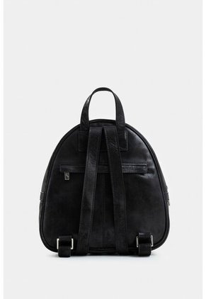 Morral Magnolia De Cuero Para Mujer Estructurado Morral Magnolia De Cuero Para Mujer Estructurado Negro Vélez